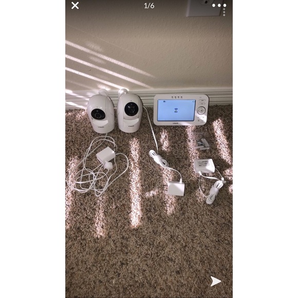 BRAND NEW VID MONITOR/SECURITY CAMERA/BABY MONITOR - Picture 2 of 6